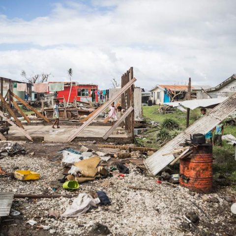 Cyclone Winston – a Category 5 storm – devastated Fiji in 2016 (Photo: GFDRR/World Bank Disaster Risk Management/Flickr)