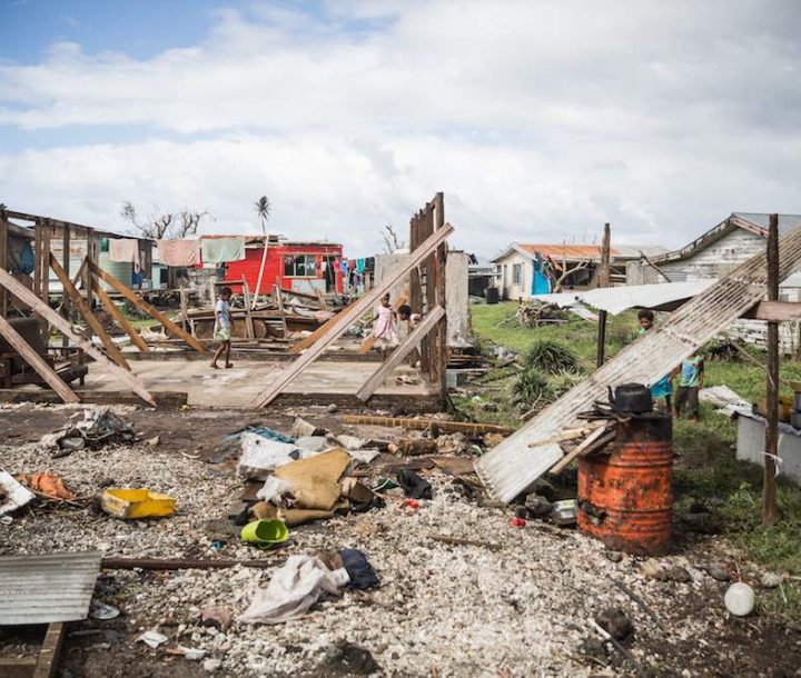 Cyclone Winston – a Category 5 storm – devastated Fiji in 2016 (Photo: GFDRR/World Bank Disaster Risk Management/Flickr)